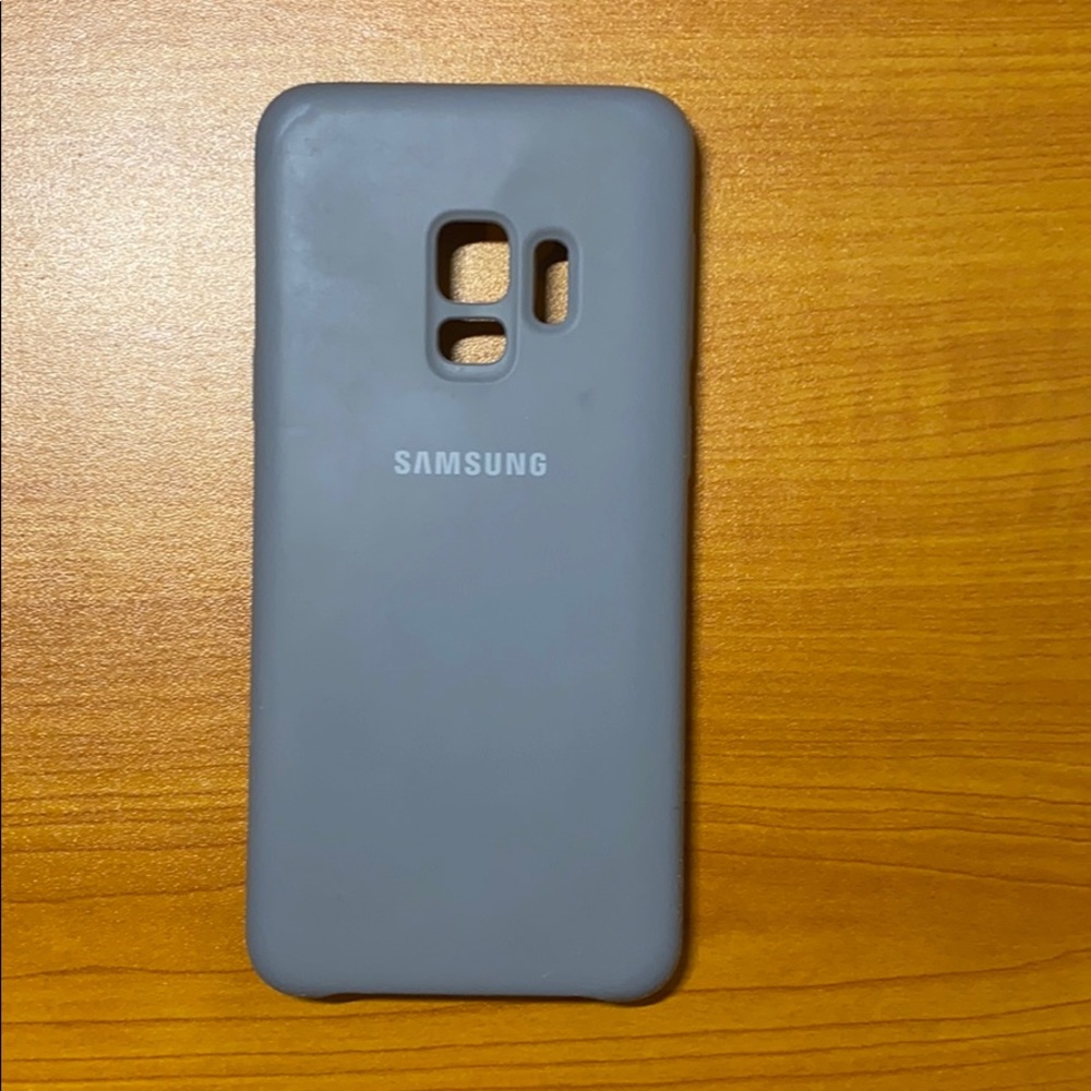 Samsung Galaxy S9 Silicone & Suede Phone Case